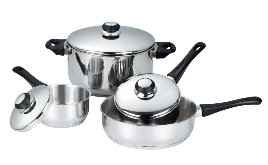 7pcs S/S Cookware Set