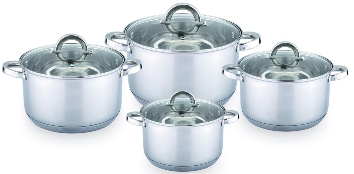 8pcs S/S cookware set