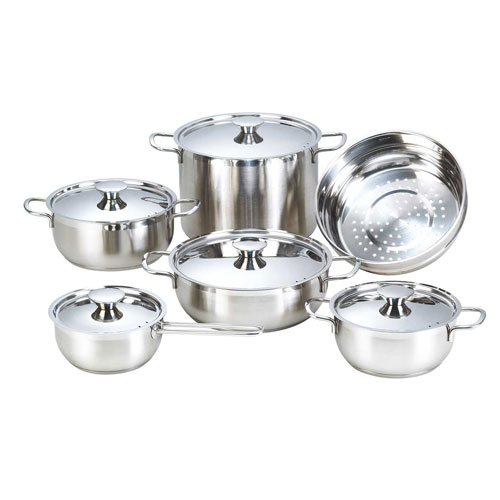 WA115502 11Pcs Cut edge cookware set