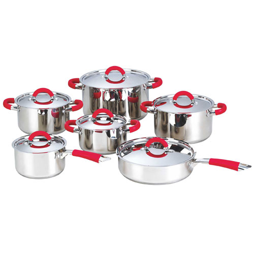 WA126501 12Pcs Cut edge cookware set