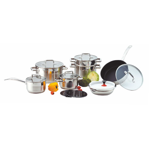 WA166101 16Pcs Cut edge cookware set