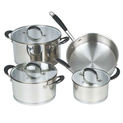 WD074101 7Pcs Straight Bottom cookware set