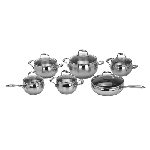 WE123701 12Pcs Apple shape cookware set