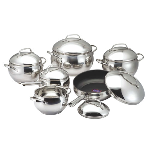 WE125402 12Pcs Apple shape cookware set