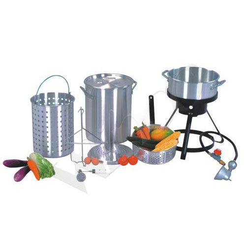 WY3117 ALUMINUM OIL BIN and BASKET SET 40QT